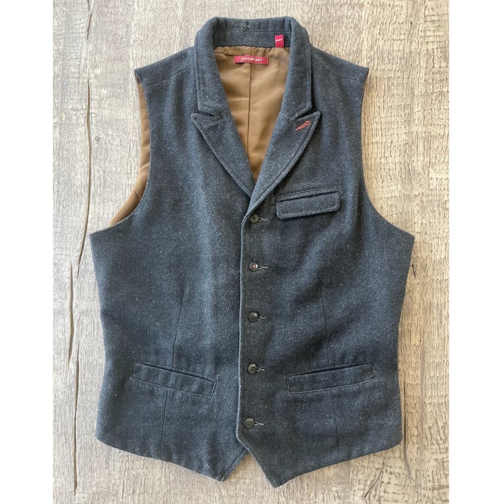 Jeremiah Mens Wool Vest